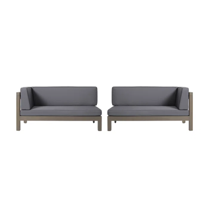 BRAVA X-BACK LEFT -RIGHT CORNER BENCH SET