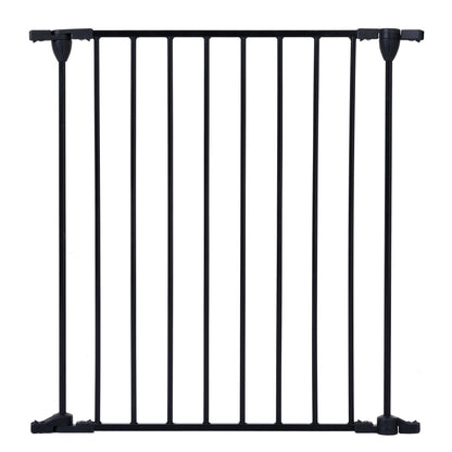 200" Adjustable Safety Gate 8 Panels Play Yard Metal Doorways Fireplace Fence Christmas Tree Fence Gate for House Stairs Gate prohibited area fence