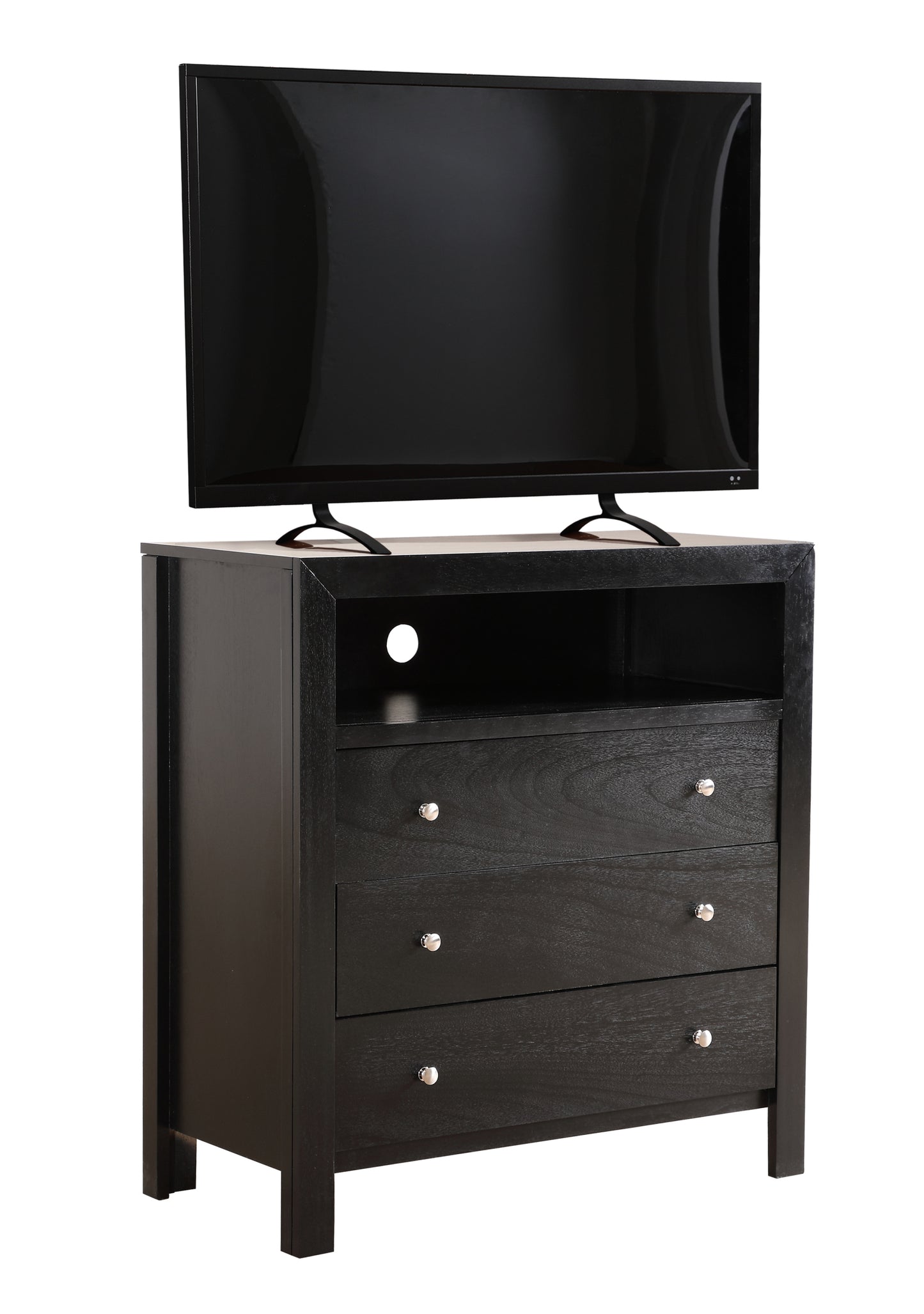 Glory Furniture Burlington G2450-TV Media Chest , Black